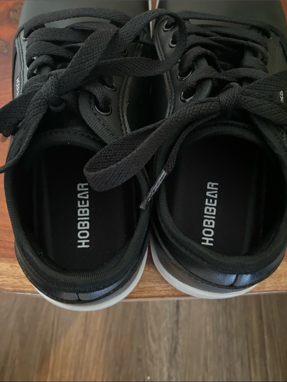 HOBIBEAR Ivy - Barefoot Shoes black and white. Size 8 women’s - Picture 5 of 7